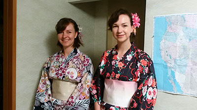 Kimono experience